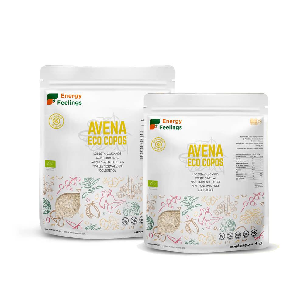 Flocos de aveia sem glúten Energy Feelings ECO 1 kg