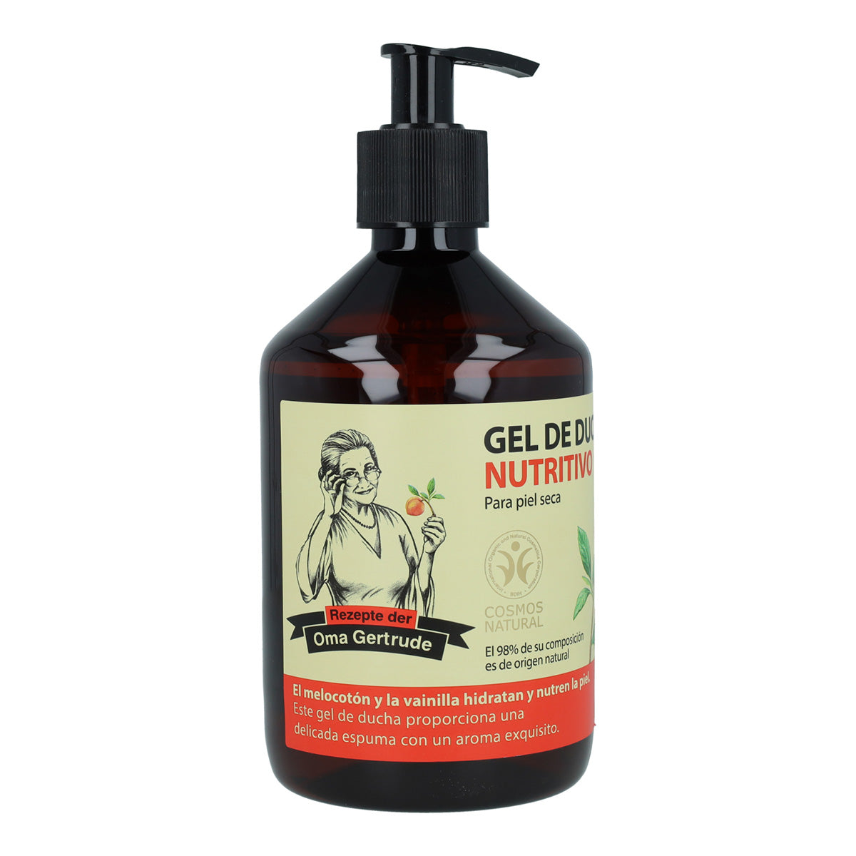 Oma Gertrude Gel de Banho Nutritivo para Todos os Tipos de Pele 500 ml