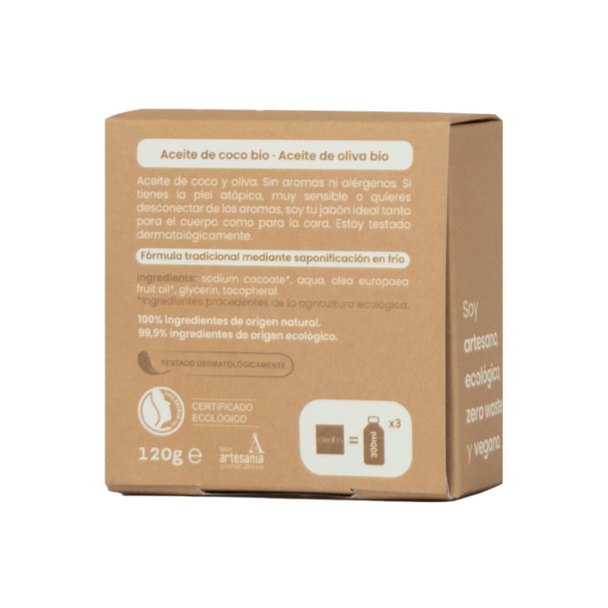 Sabonete Ecológico Essabó sem perfume, 120g