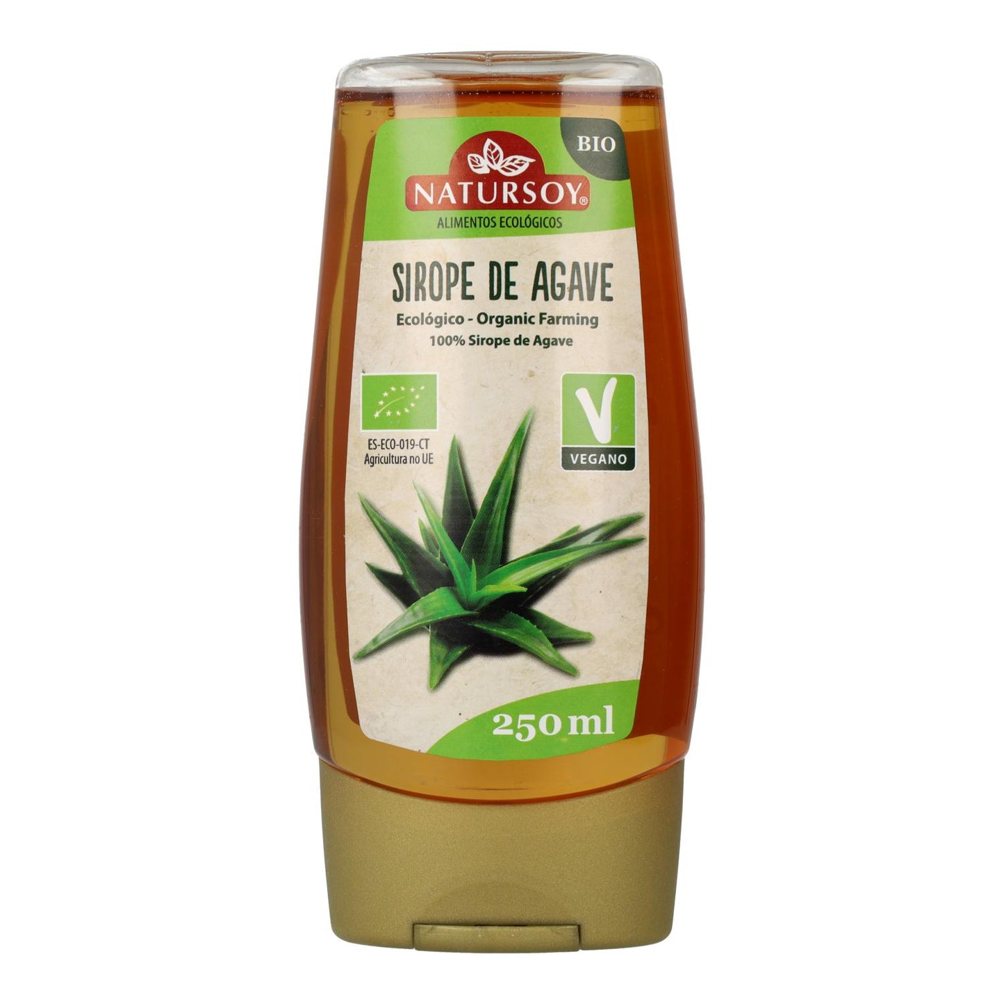 Xarope de Agave Biológico, 350 g. Natursoy
