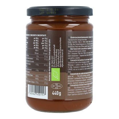 Caldo de Osso Bovino Concentrado Biológico Jarmino 440 g