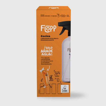 Garrafa de cozinha FLOPP ECO 500ml + recarga
