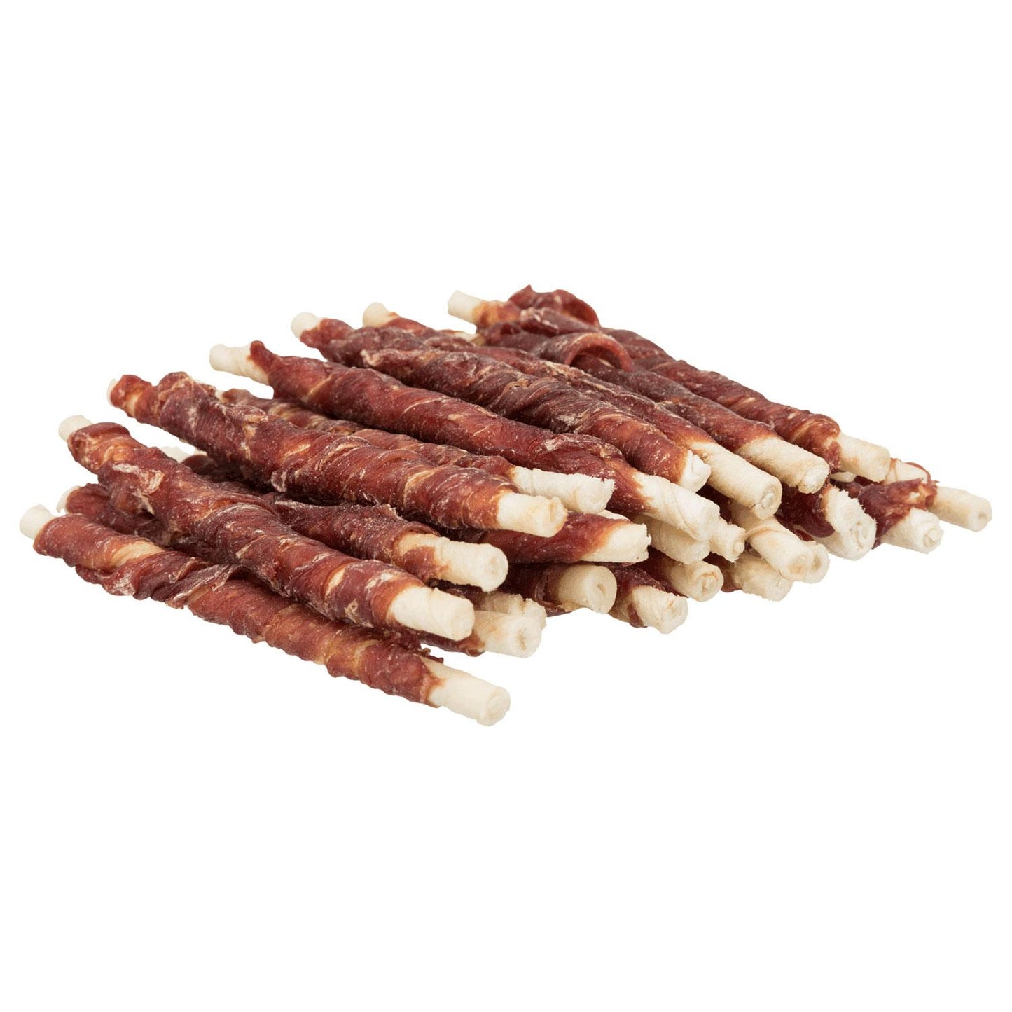 Trixie DentaFun Rolinhos de Pato Mastigáveis ​​​​12cm, 30 unidades/240g