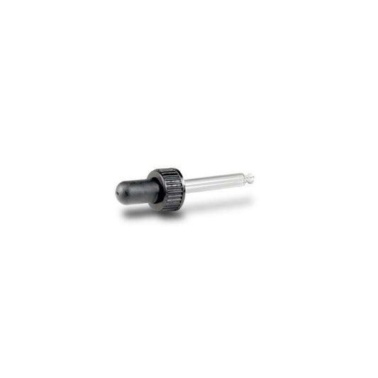 Pipeta conta-gotas preta para frasco âmbar, Camassia 10 ml