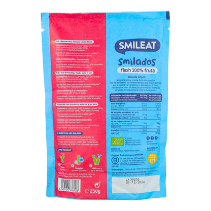 Smilado Morango e Maçã ECO, gelado infantil 100% fruta SMILEAT 250 g