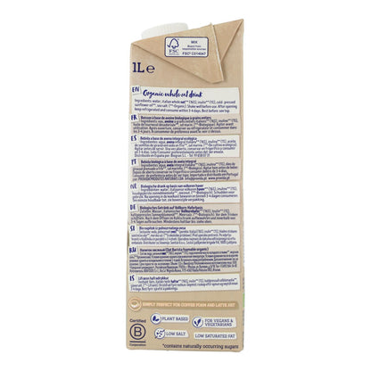 Bebida de Aveia Barista BIO Isola Bio, 1L