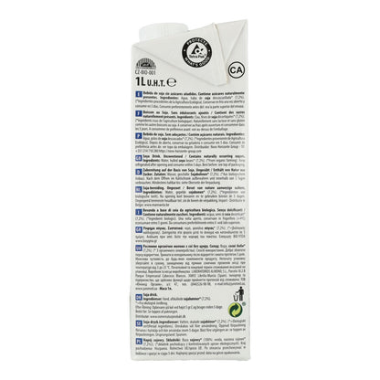 Pack de 6 Bebidas de Soja Sem Açúcar NaturGreen 1 L
