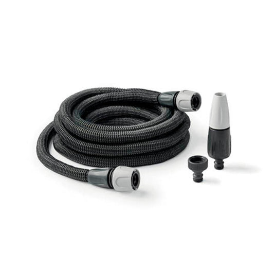 Manguera autoextensible en tela Aquapop Easy gris GF 15 m