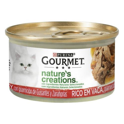 GOURMET Nature's Creations Mini Filetes ricos em carne de bovino 85 g