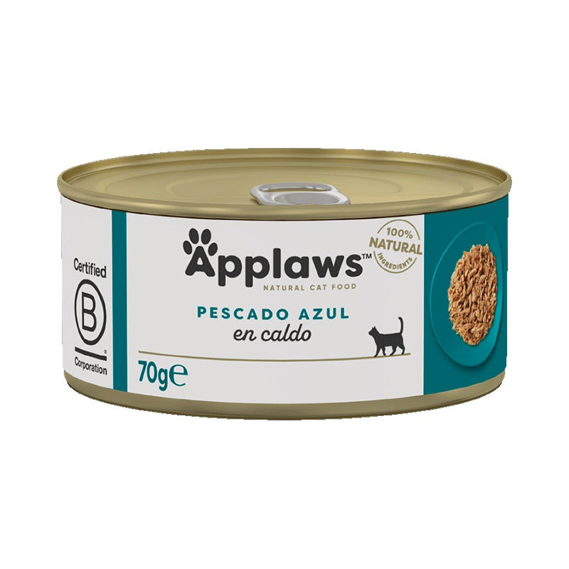 Ração Húmida para Gatos Applaws Peixe Azul em Lata 70g