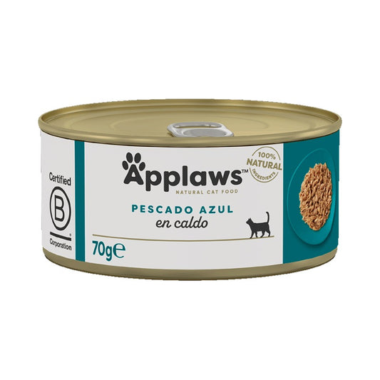Ração Húmida para Gatos Applaws Peixe Azul em Lata 70g