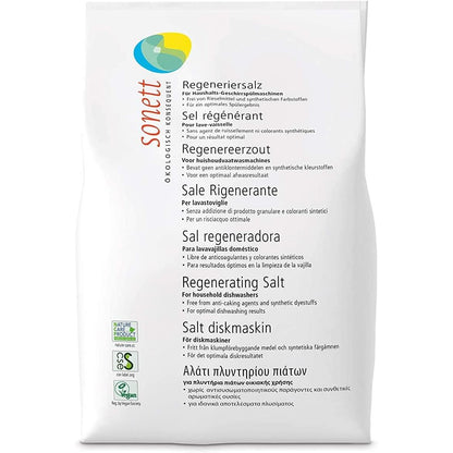 Sal regenerador para máquina de lavar louça Sonett 2 kg