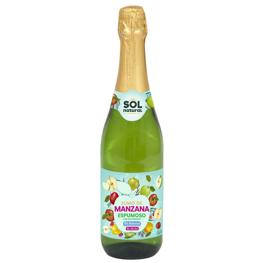 Espumoso Manzana Sin Alcohol Sol Natural 750 ml