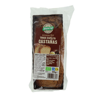 Bolo de Castanha e Espelta Biocop BIO 250 gr