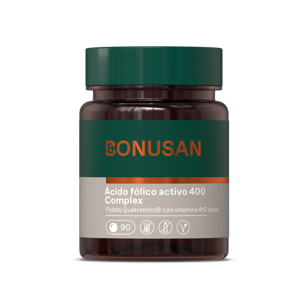 Ácido Fólico Ativo 400 Complex Bonusan 90 comprimidos