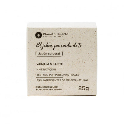 Sabonete Corporal Sólido Planeta Huerto Baunilha e Karité 85 gr