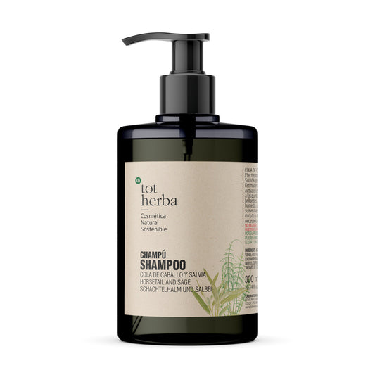 Champô Cavalinha e Sálvia, Tot Herba, 300 ml
