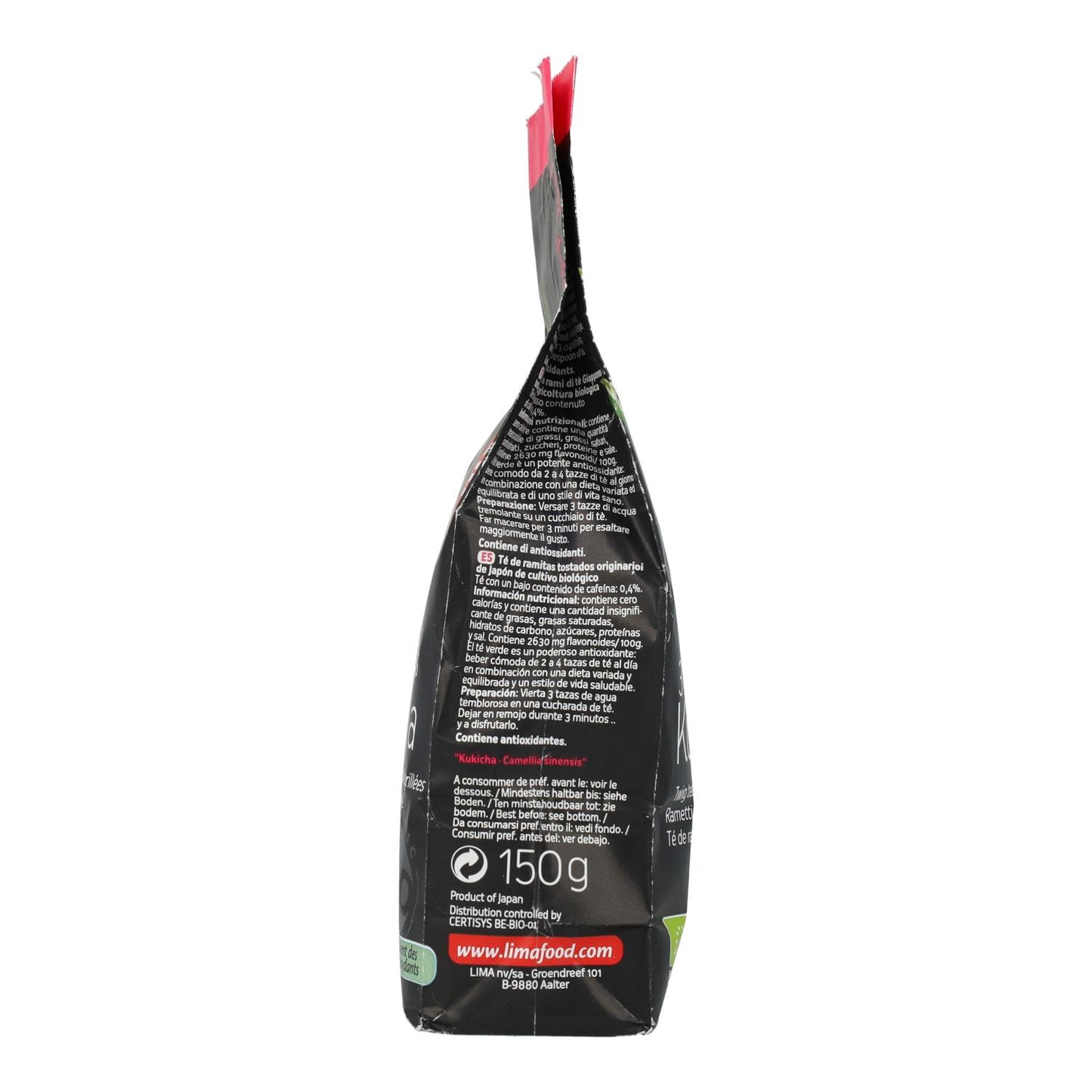 Chá Biológico Kukicha Lima 150 g
