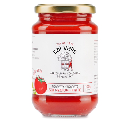 Tomates fritos biológicos Cal Valls, 350 g