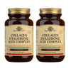 Embalagem 2x Complexo de colagénio ácido hialurónico 30 comp 120 mg - Solgar