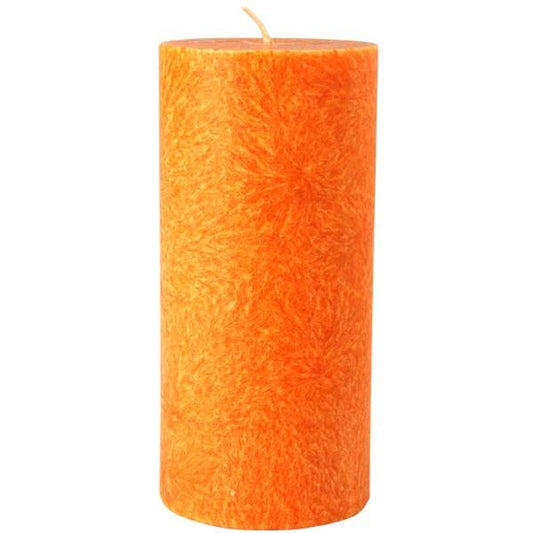 Vela Pilar Laranja The Natural Wheel