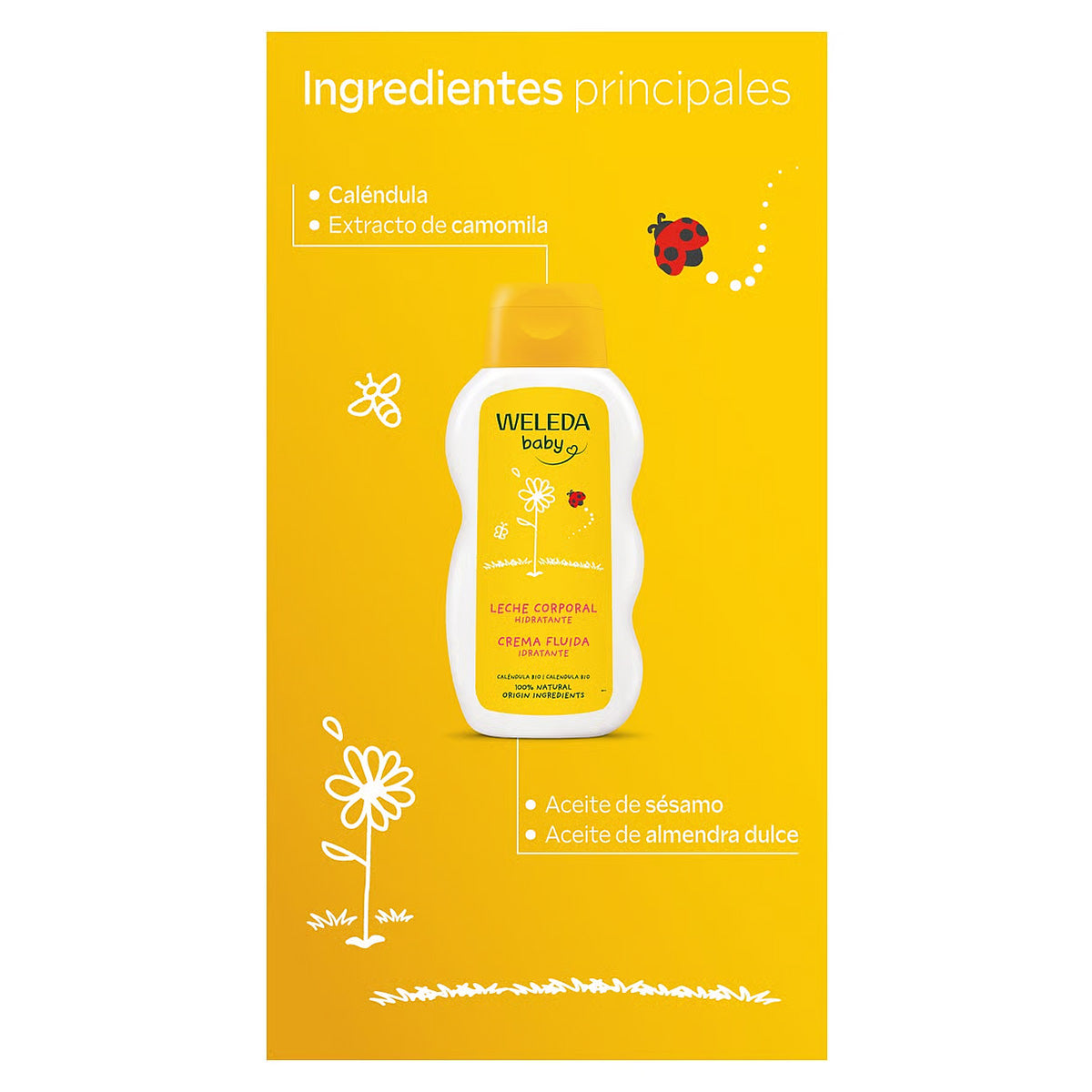 Leite Corporal de Calêndula Weleda, 200ml