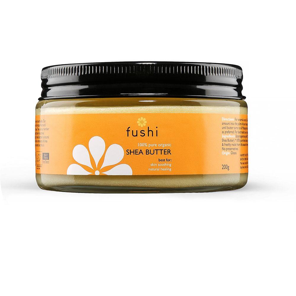 Fushi 100% Manteiga de Karité Pura e Não Refinada Biológica 200g
