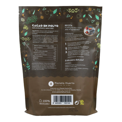 Cacau em Pó Biológico Planeta Huerto 1 kg