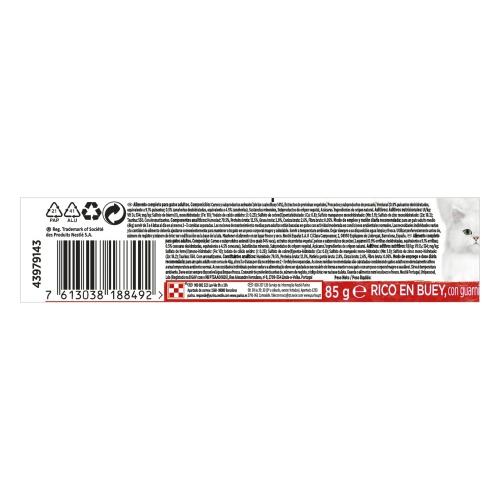 Embalagem de 24 mini filetes GOURMET Nature's Creations ricos em carne de bovino 85 g