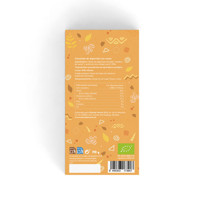 Tablete de alfarroba e cacau ECO Planeta Huerto 70 g