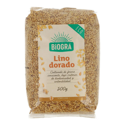 Sementes de Linhaça Dourada Biográ 500 g