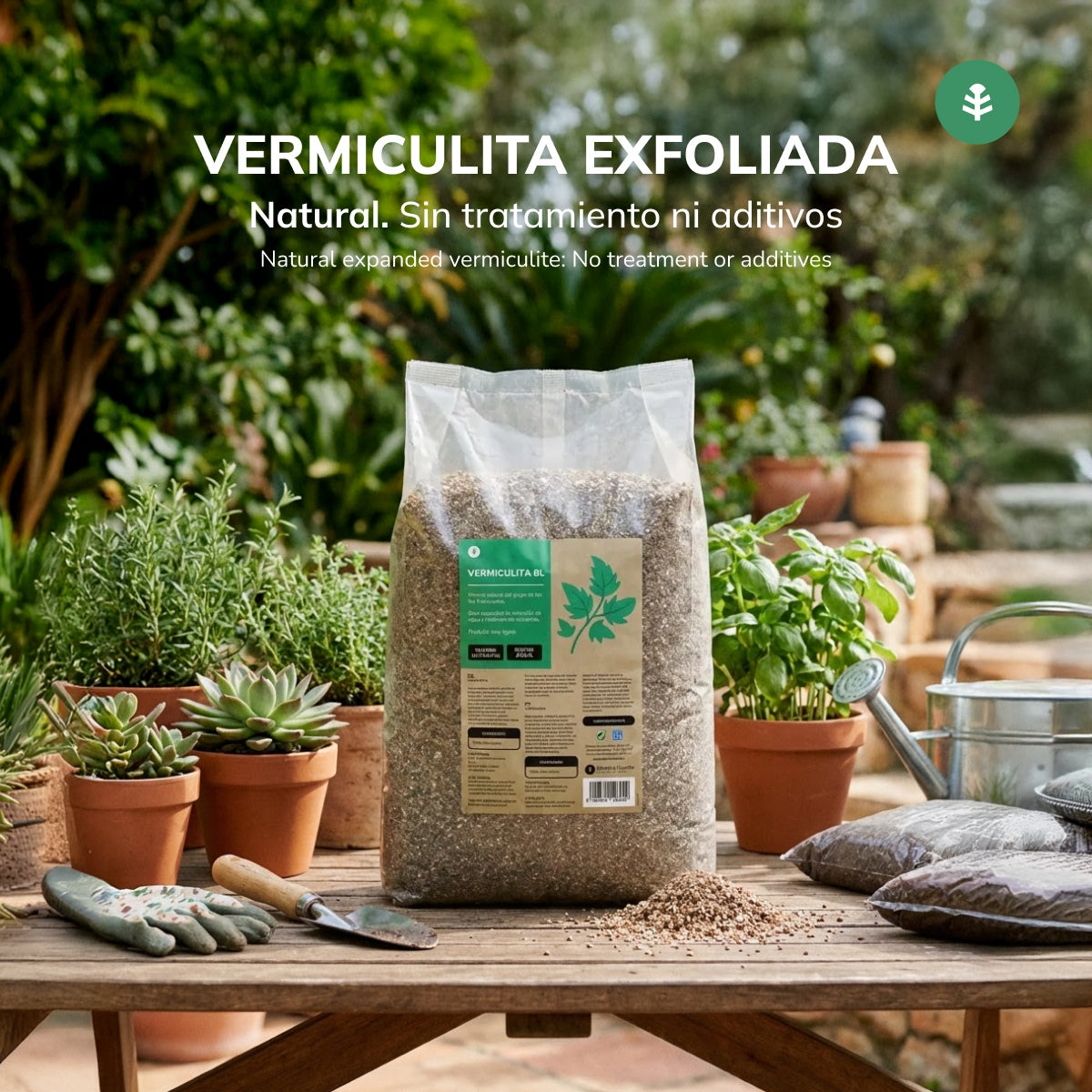 Vermiculite Planeta Huerto 8 Litros