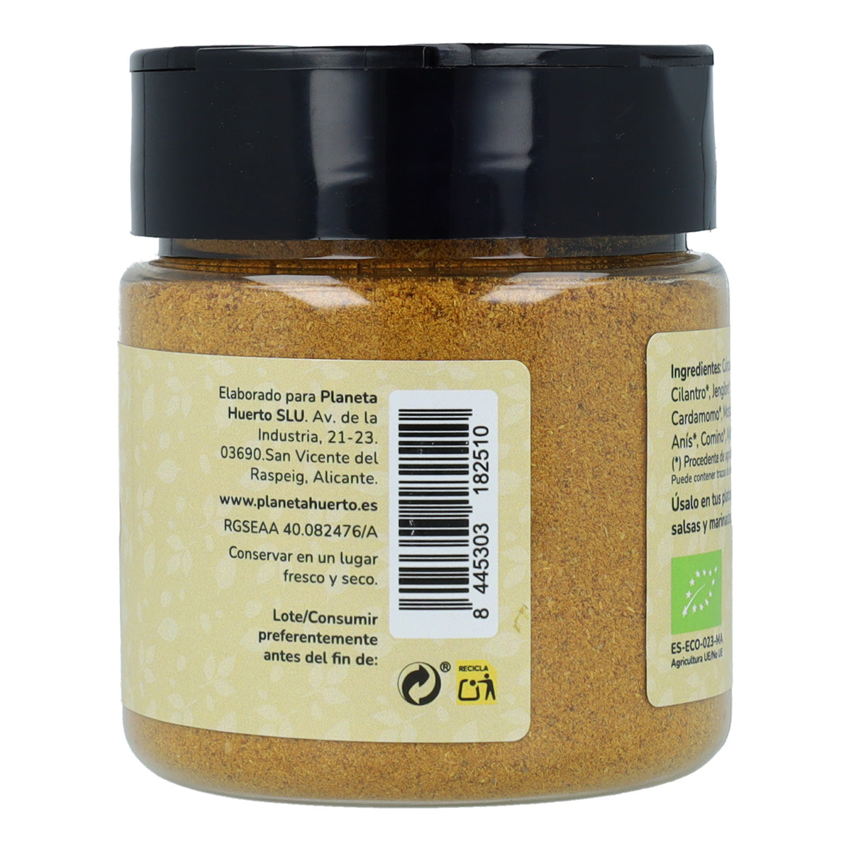 Caril em pó ECO Planeta Huerto 100g