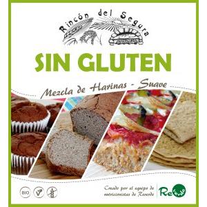Mistura de farinha macia biológica sem glúten 5 kg