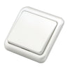 Interruptor de encastrar Duolec branco