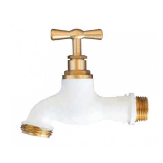 Torneira Aqua Control Vintage Branco Mate