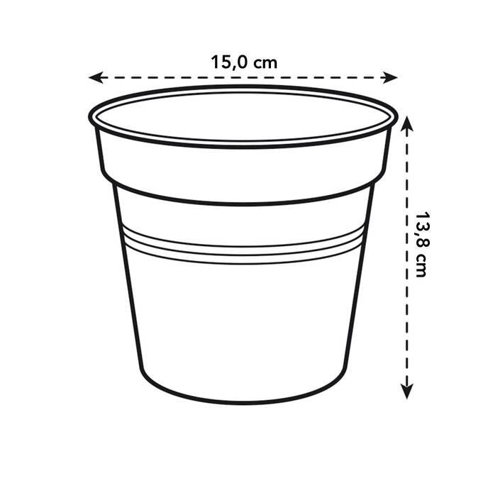 Green Basics Elho Vaso Verde 19 cm