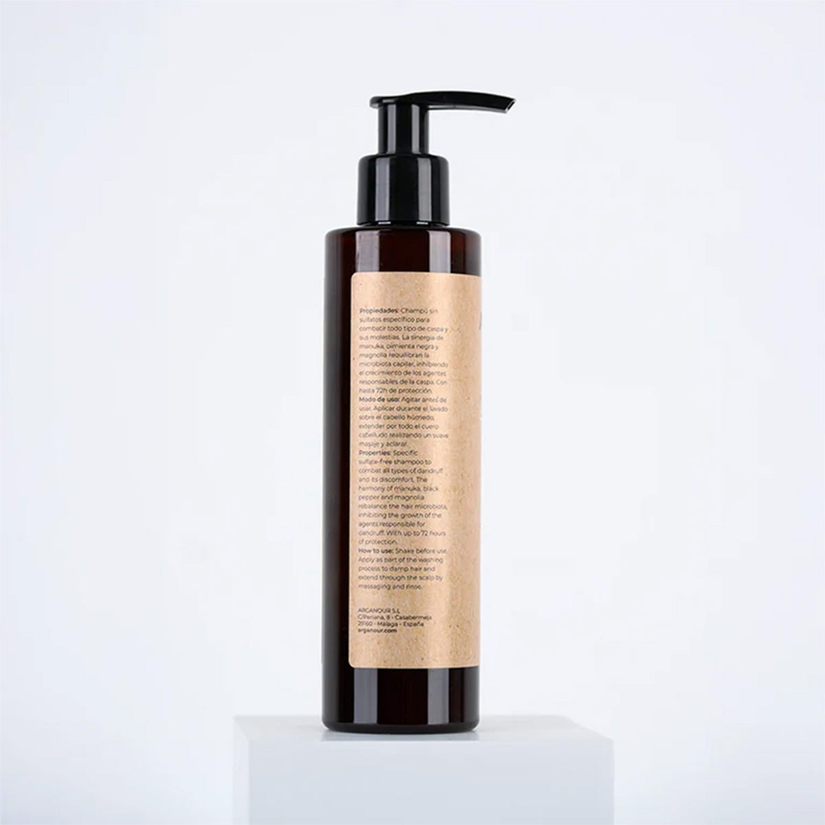 Champô anticaspa sem sulfatos Arganour 200 ml
