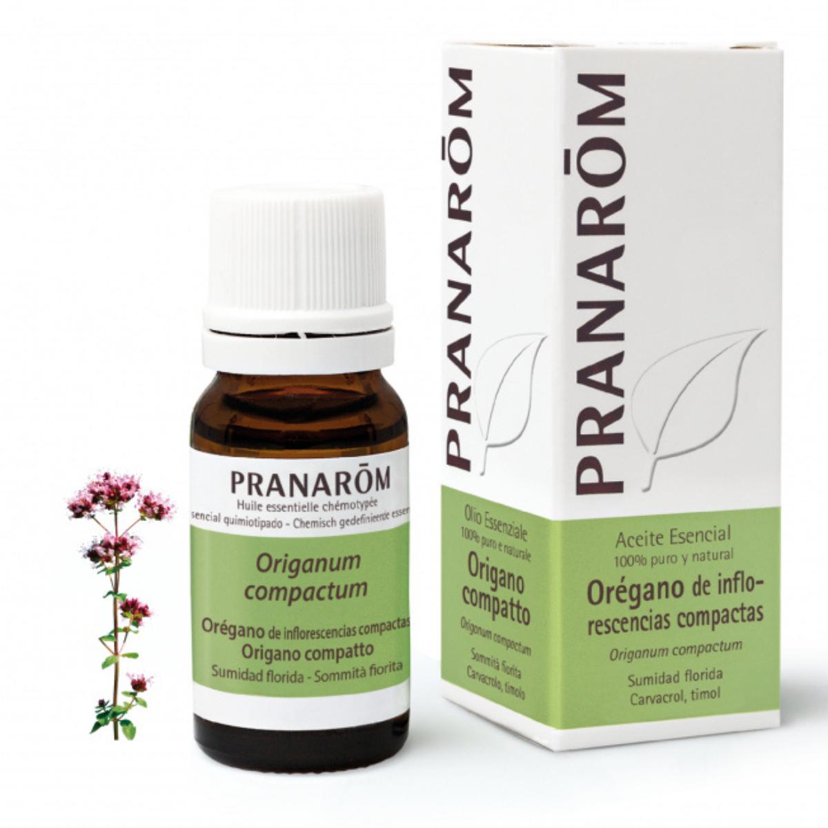 Óleo essencial de orégãos de inflorescências, Pranarom 10 ml