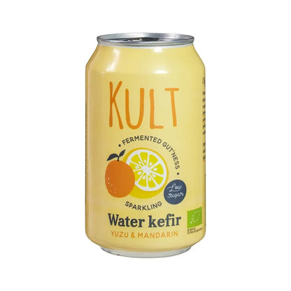 Água de Kefir de Yuzu e Tangerina KULT 330 ml
