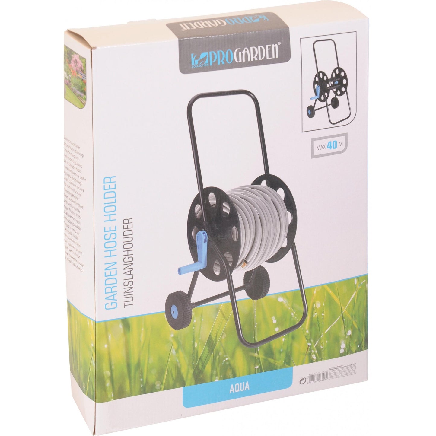 Carrinho para mangueira de jardim Aqua Progarden