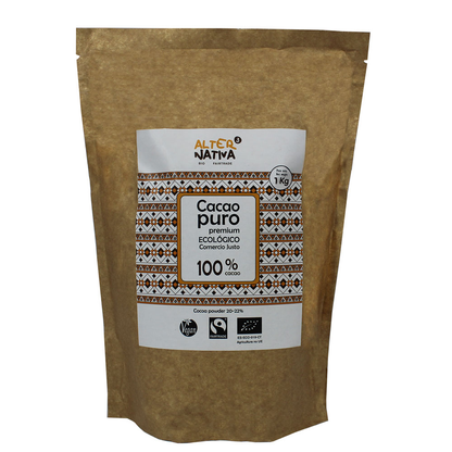 Alternativa de cacau puro puro biológico 1 kg