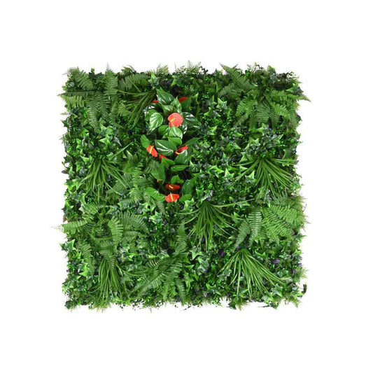 Jardim vertical sintético Tropical Faura 1x1 m 