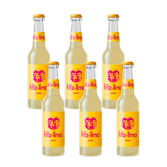 Pack 6x Fritz Limón Zitrone Limón FRITZKOLA 330 ml