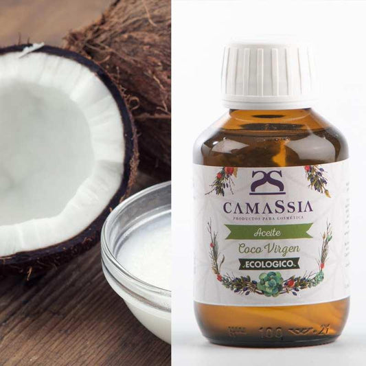 Óleo de coco virgem biológico Camassia 100ml