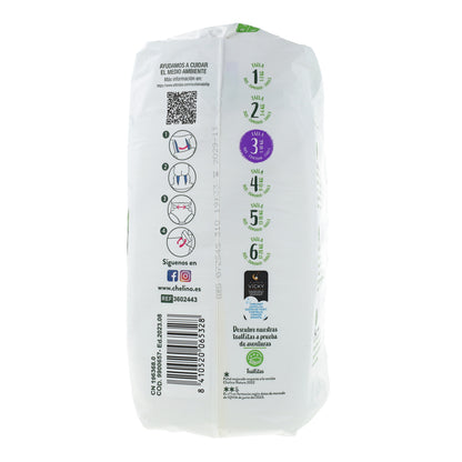 Fraldas T3 4-10 kg Chelino Nature 36 unidades