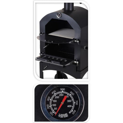 Forno de pizza para churrasco