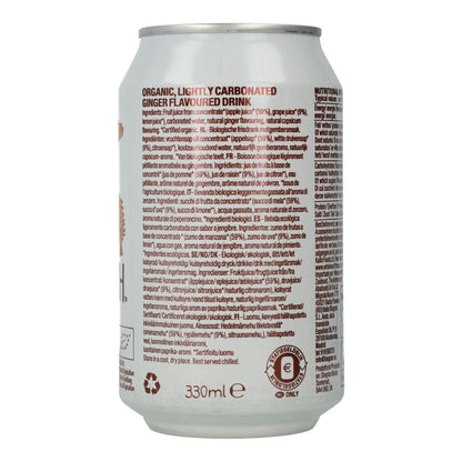 Refrigerante de gengibre biológico Whole Earth 330ml
