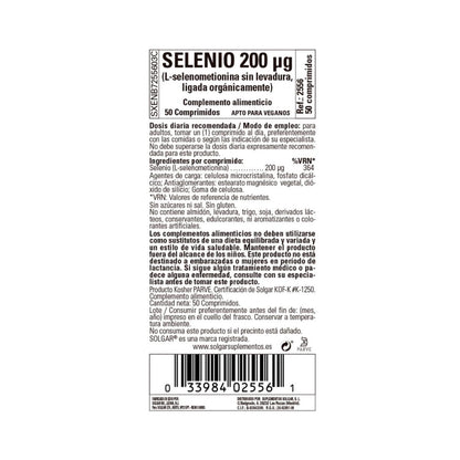 Selénio (sem fermento) 50 comprimidos