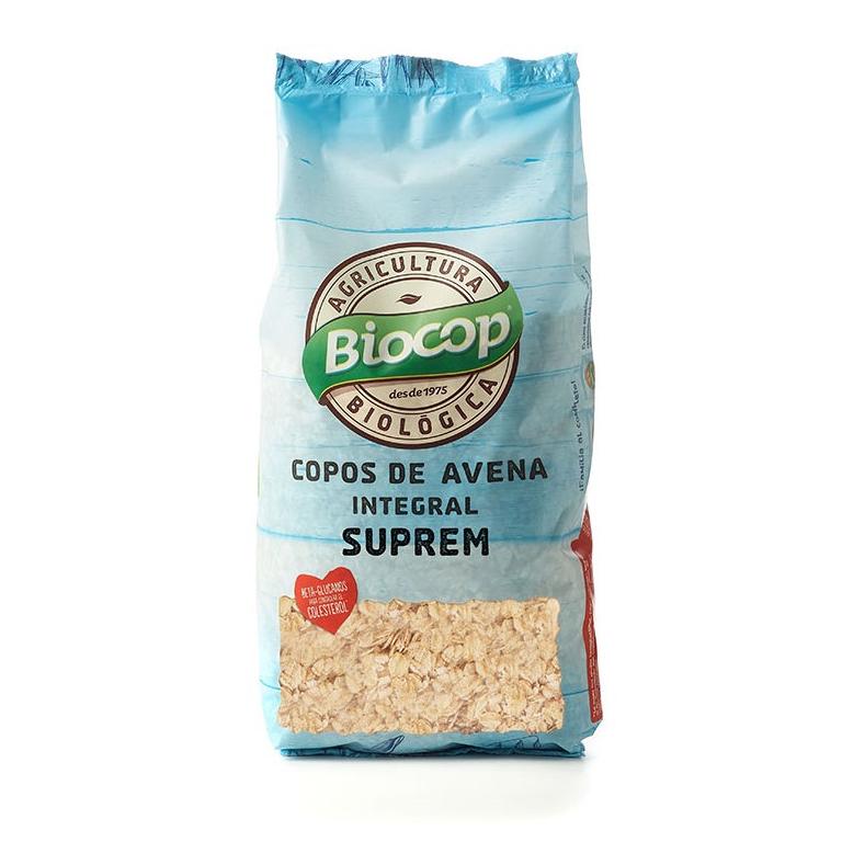Copos de Avena Integral Suprem BIO Biocop, 500g